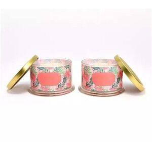 HomeWorx by Slatkin + Co Set of 2‎ Sugared Lychee Martini Scented Candles 18oz